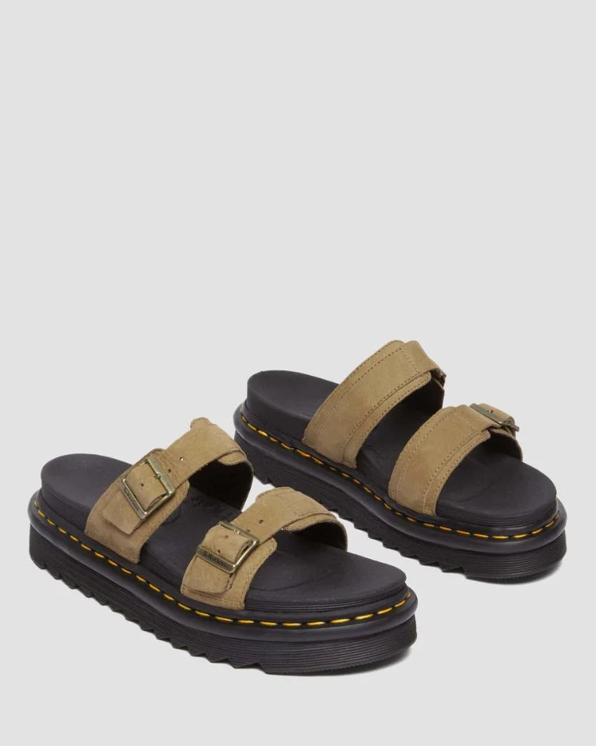 DR MARTENS MYLES SLIDE SANDAL SAVANNAH