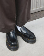 DR MARTENS PENTON QUAD LOAFER-BLACK