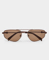 LUV LOU THE HARVEY EYEWEAR-BRONZE