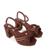 MISS WILSON HELLER HEEL-WALNUT CALF