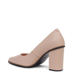 KATHRYN WILSON CARMEL HEEL-NUDE CALF