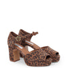 KATHRYN WILSON POLLY HEEL-CHEETAH SUEDE