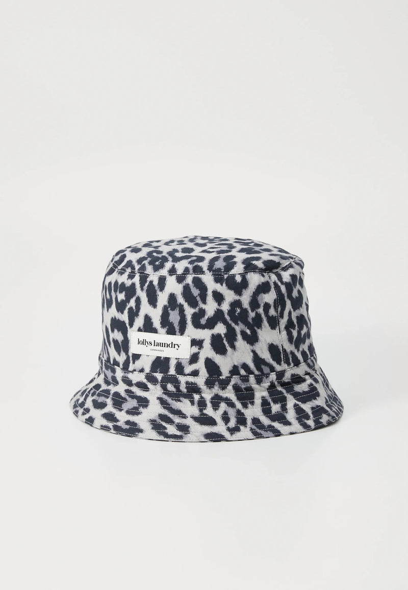 LOLLYS LAUNDRY WILLOW BUCKET HAT-LEOPARD PRINT
