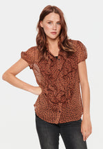 SAINT TROPEZ LIJA TOP-MINK DOT