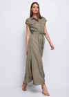 GAUDI SHIRT DRESS-KHAKI