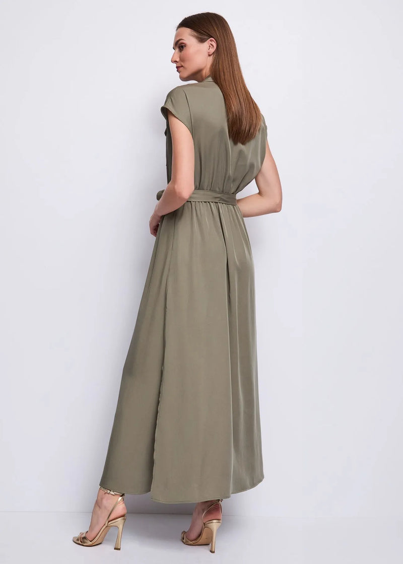 GAUDI SHIRT DRESS-KHAKI
