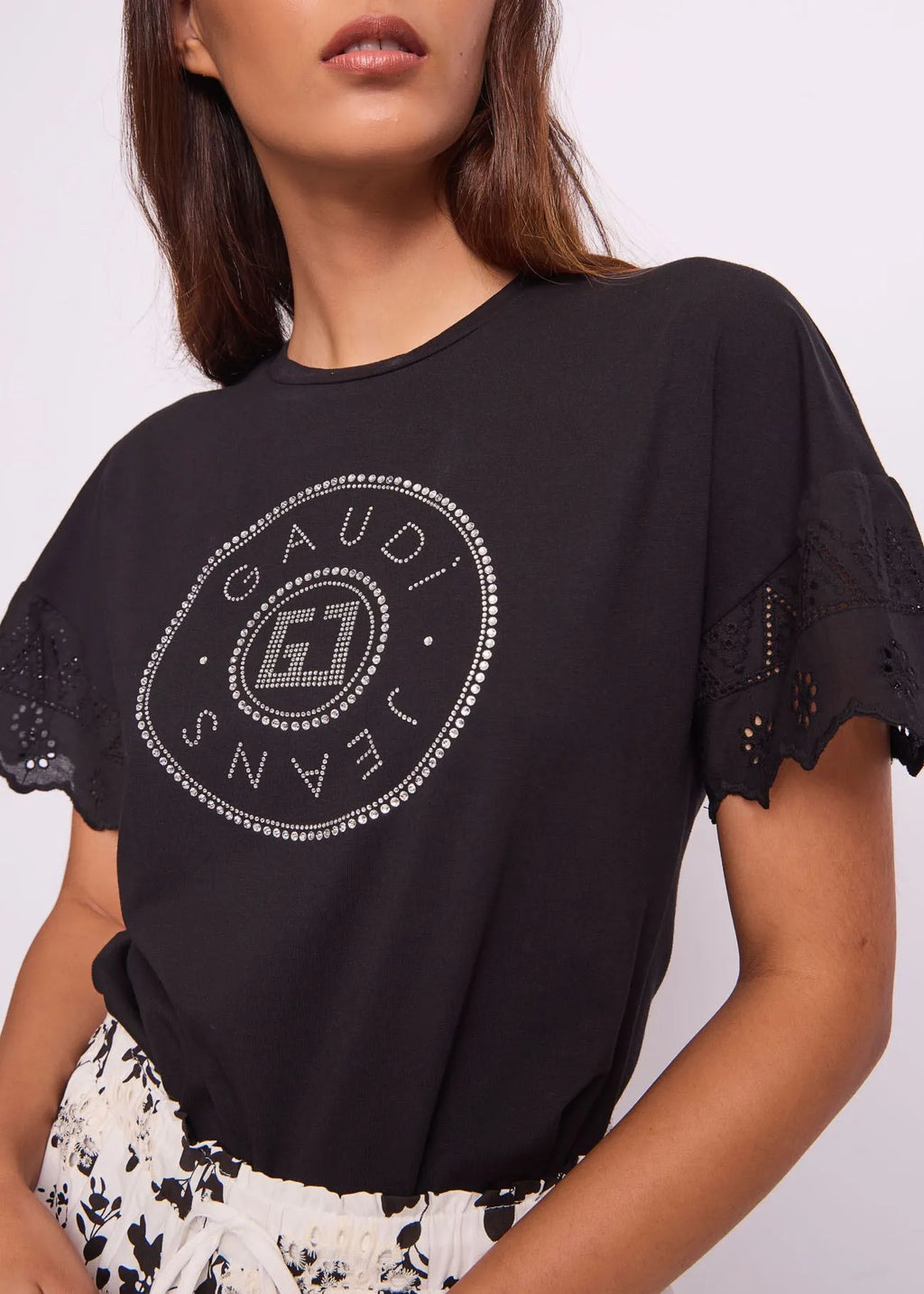 GAUDI TEE-SHIRT-BLACK
