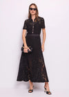 GAUDI LACE DRESS-BLACK