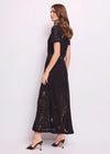 GAUDI LACE DRESS-BLACK