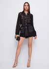 GAUDI LACE JACKET-BLACK
