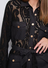 GAUDI LACE JACKET-BLACK
