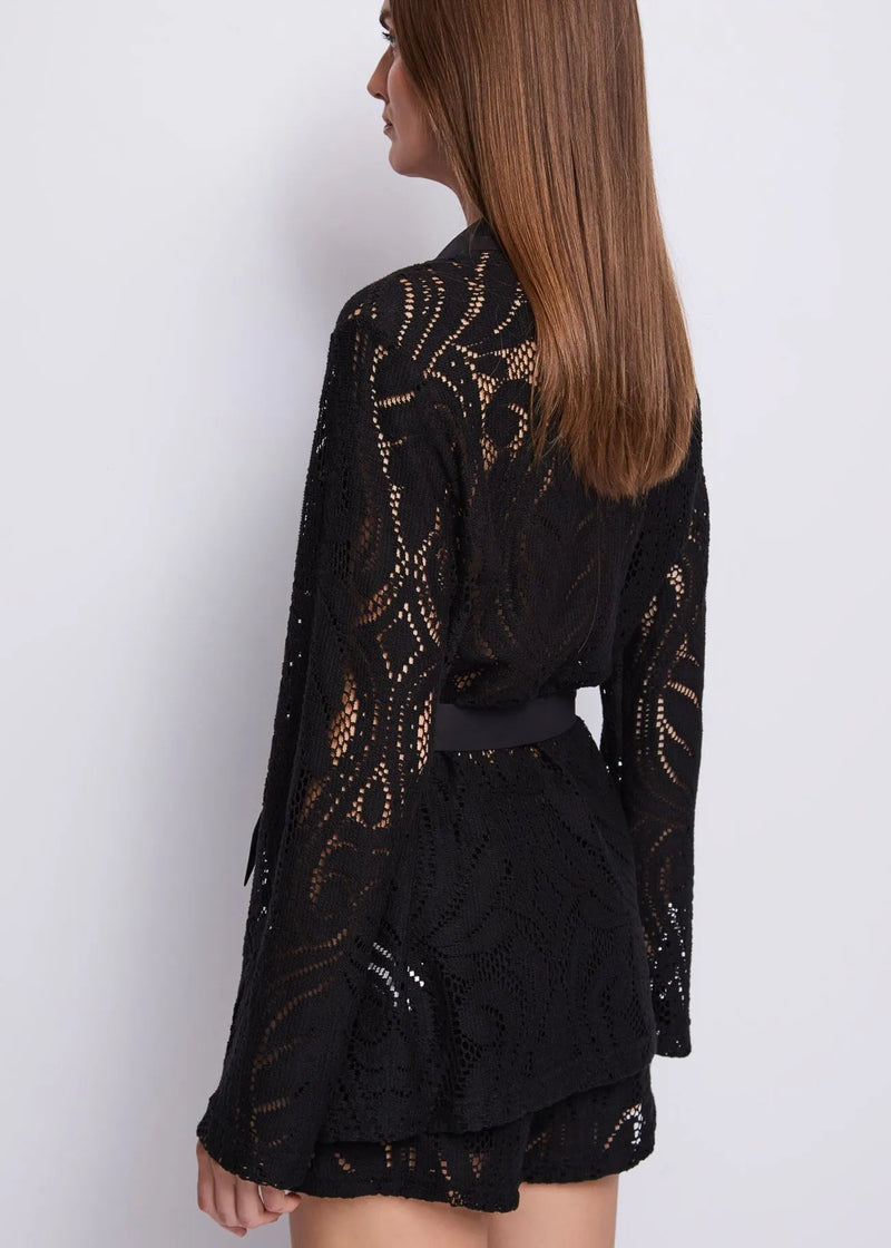 GAUDI LACE JACKET-BLACK
