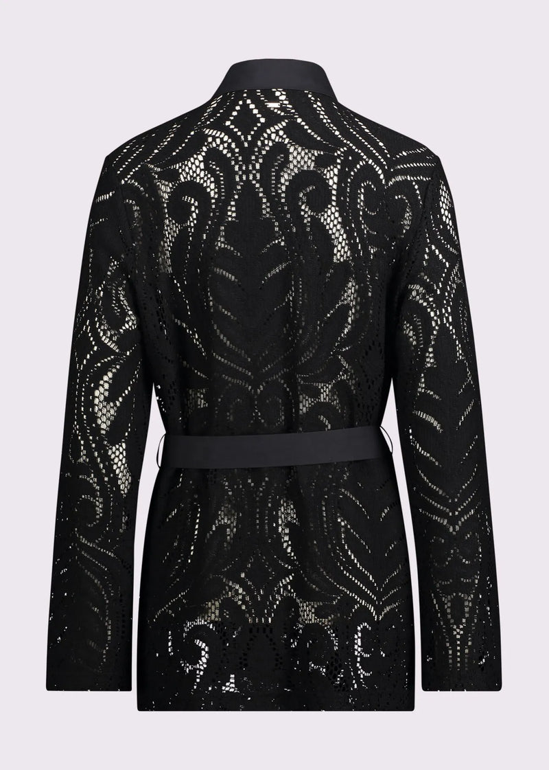 GAUDI LACE JACKET-BLACK