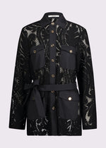 GAUDI LACE JACKET-BLACK
