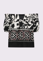 GAUDI PRINTED COTTON TOP