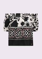 GAUDI PRINTED COTTON TOP