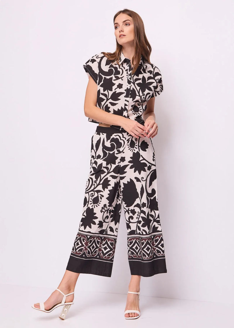 GAUDI PRINTED COTTON SHIRT
