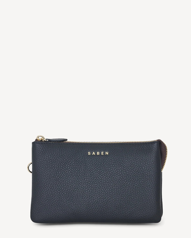 SABEN TILLY CROSSBODY WALLET-BLACK