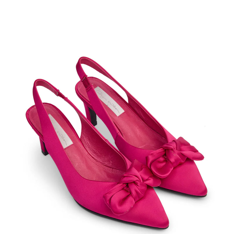 KATHRYN WILSON EMILY HEEL-HOT PINK