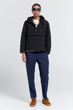 KAREN WALKER PROMENADE TROUSER-NAVY