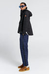 KAREN WALKER PROMENADE TROUSER-NAVY