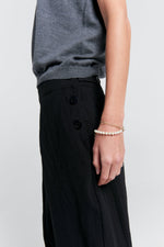 KAREN WALKER WANDERER PANT-BLACK