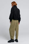 KAREN WALKER WANDERER PANT-GREEN