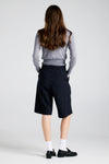KAREN WALKER BERMUDA SHORTS-NAVY