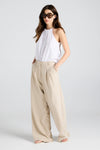 KAREN WALKER TROUSER-SAND