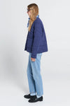 KAREN WALKER QUILTED DRIFT JACKET-NAVY