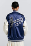 KAREN WALKER RUNAWAY VARSITY JACKET