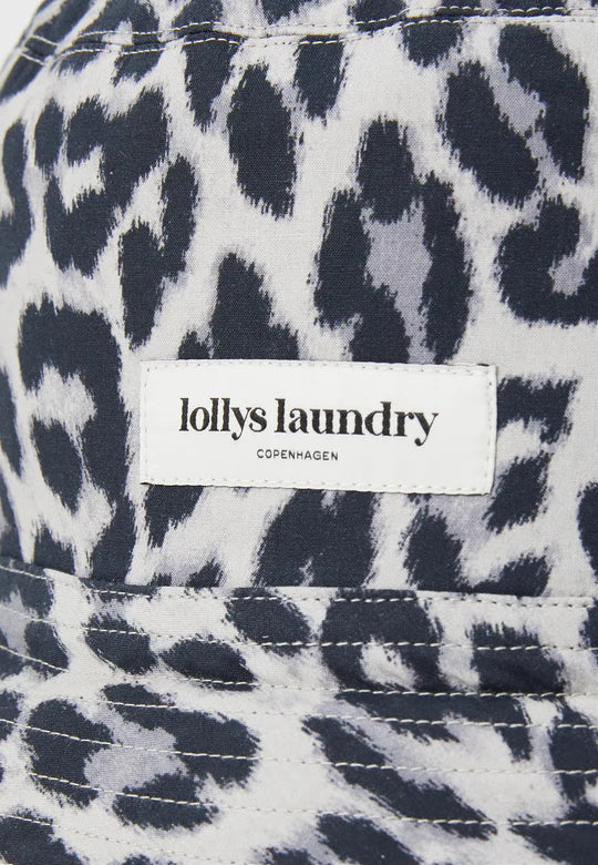 LOLLYS LAUNDRY WILLOW BUCKET HAT-LEOPARD PRINT