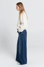 KAREN WALKER CREWNECK SWEATSHIRT-ECRU