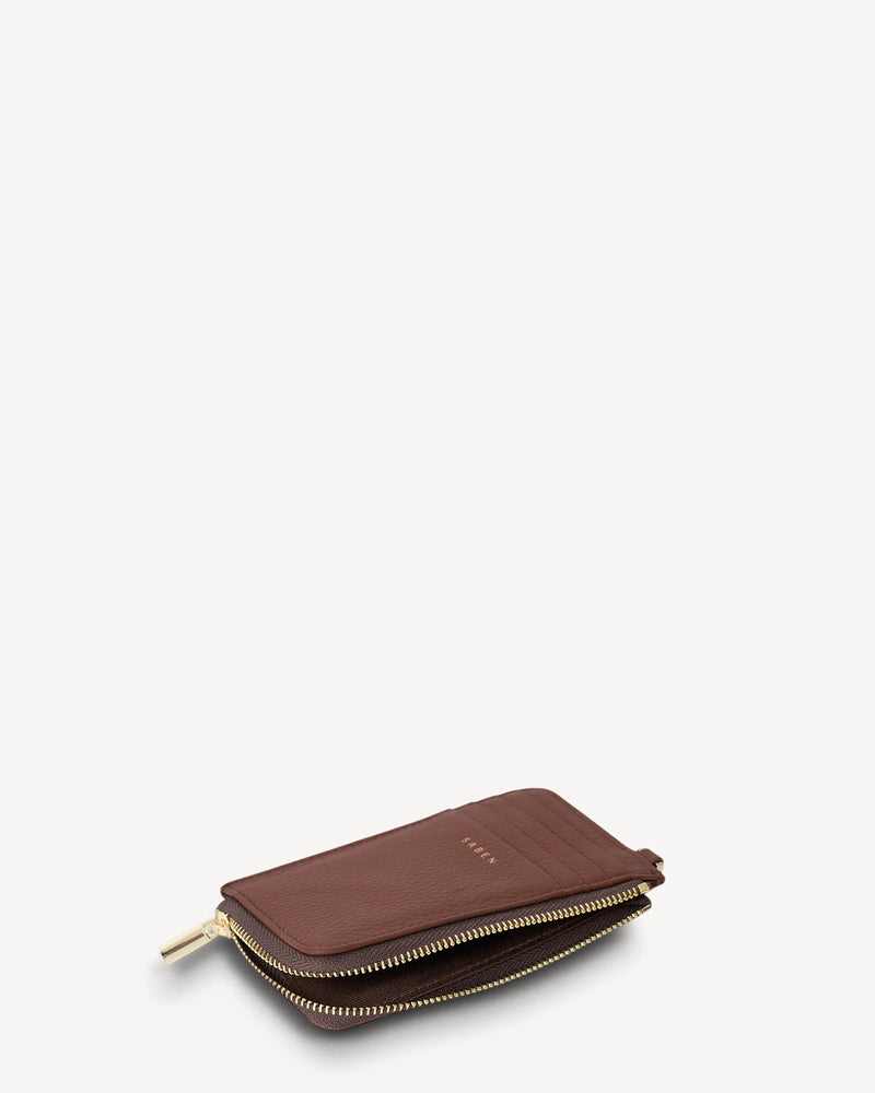 SABEN WINONA CARD HOLDER-UMBER