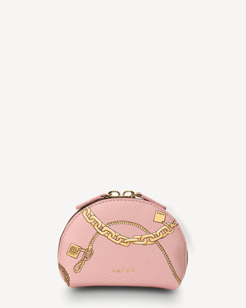 SABEN GAIA MINI POUCH-DESERT ROSE CHAIN PRINT