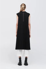 TAYLOR KNIT GLAZE TUNIC-BLACK