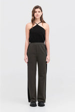 TAYLOR REVERSED CHUTE PANT-TARMAC/BLACK