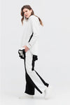TAYLOR REVERSED CHUTE PANT-BLACK/IVORY