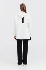 TAYLOR REVERSED CHUTE PANT-BLACK/IVORY
