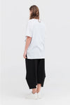 TAYLOR CIRC MODULE TEE-IVORY/BLACK