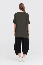 TAYLOR CIRC MODULE TEE-TARMAC/BLACK