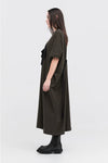 TAYLOR CIRC DRESS-TARMAC/BLACK