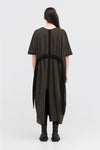 TAYLOR CIRC DRESS-TARMAC/BLACK