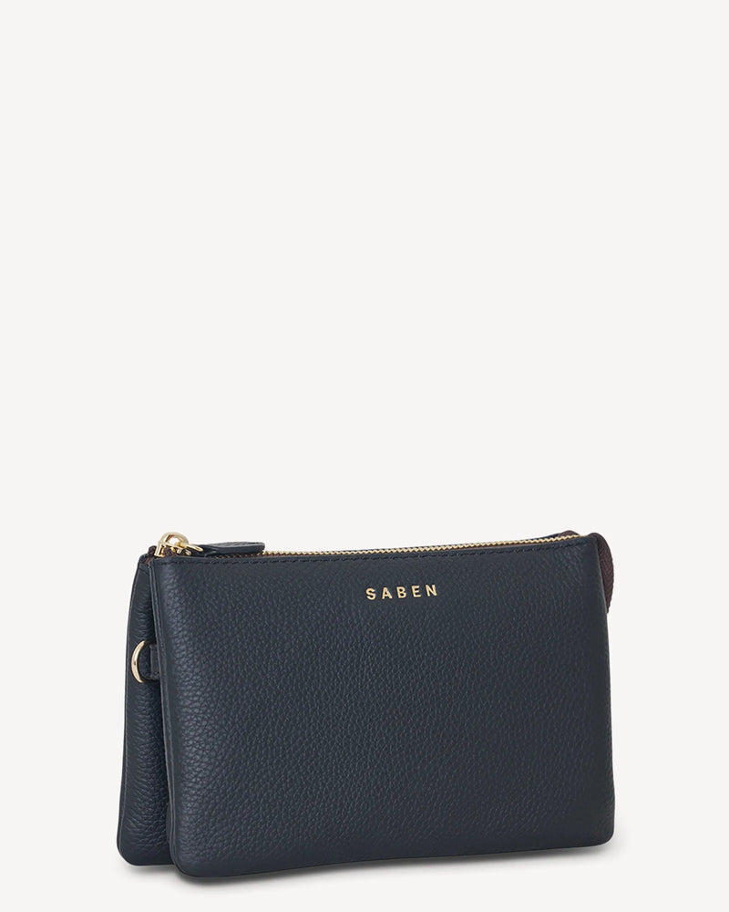 SABEN TILLY CROSSBODY WALLET-BLACK