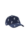 KAREN WALKER RUNAWAY GIRL CAP-NAVY