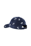 KAREN WALKER RUNAWAY GIRL CAP-NAVY