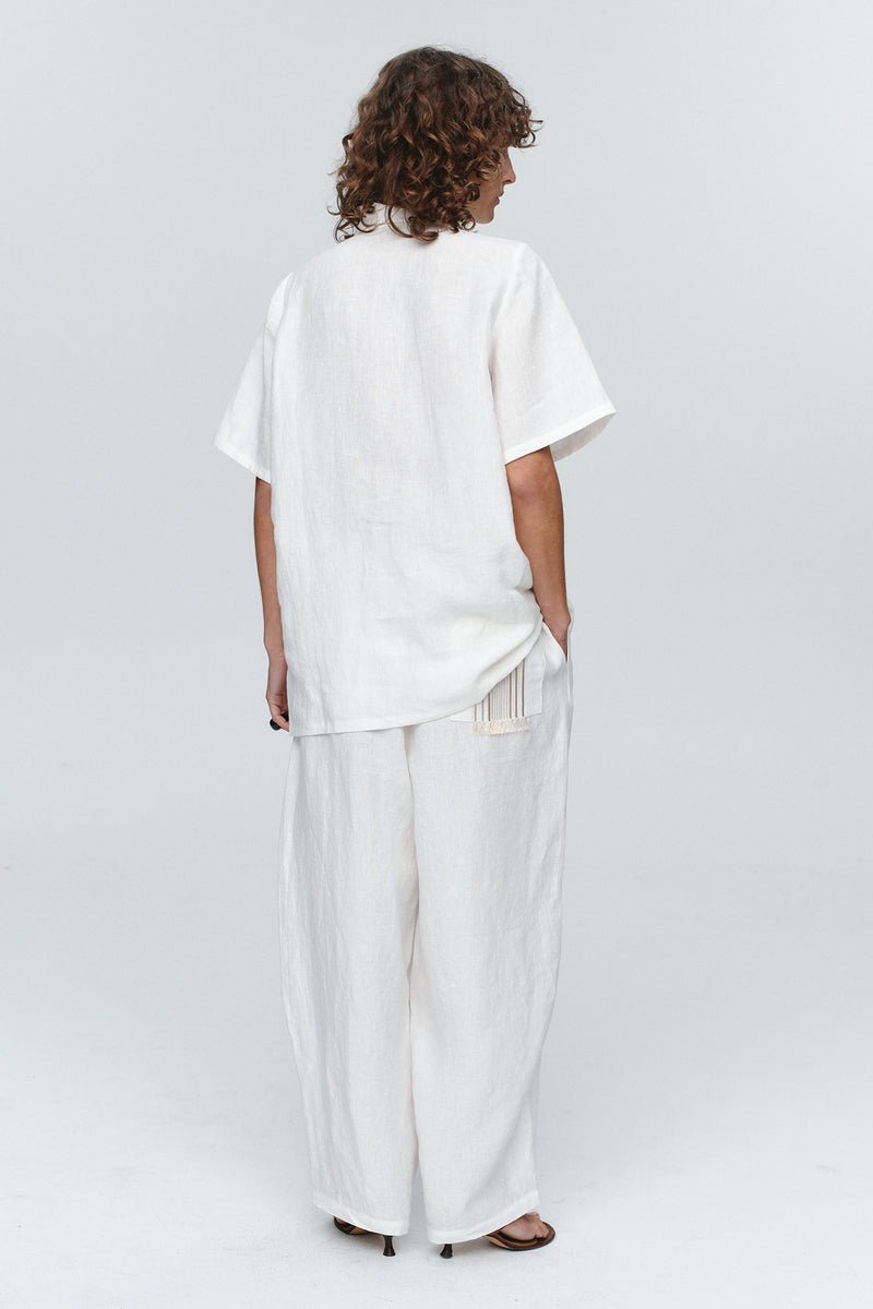 MARLE ATTICUS SHIRT-IVORY