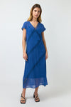 KATE SYLVESTER ADA DRESS-MARINE