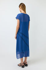 KATE SYLVESTER ADA DRESS-MARINE