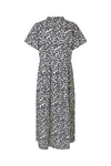 LOLLYS LAUNDRY ALIYA MAXI DRESS-LEOPARD PRINT